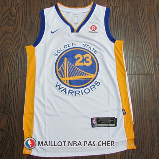 Maillot Golden State Warriors Draymond Green 23 2017-18 Blanc